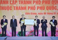 Phú Quốc chính thức là thành phố đảo đầu tiên của Việt Nam