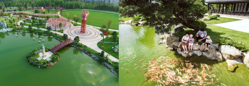 Không gian sống tại The Sakura và Công viên Nhật Bản Zen Park 6.1ha (Vinhomes Smart City) sẽ góp phần tạo nên một cộng đồng Nhật Bản gắn kết ngay giữa lòng Thủ đô. 