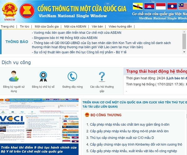 NHNN đã hoàn thành kết nối 2 thủ tục hành chính trên Cơ chế một cửa quốc gia.