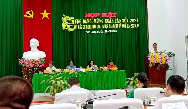 Quang cảnh buổi họp báo