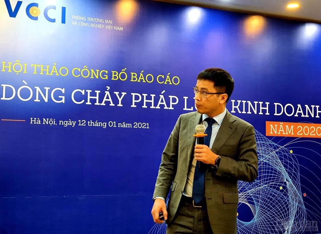 Ông Đậu Anh Tuấn, Trưởng Ban pháp chế, Phòng Thương mại và Công nghiệp Việt Nam.