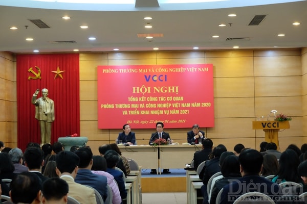 Hội nghị Tổng kết công tác năm 2020 và triển khai kế hoạch 2021 của VCCI.