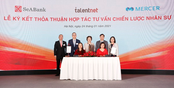 SeABank hop tac voi talentnet Mercer