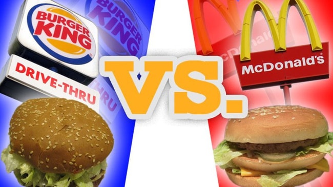 Từ lâu đã có những cuộc chiến quảng cáo giữa Burger King và McDonald’s, Tide và Rin, Mercedes và BMW hay là Coca-Cola và Pepsi.