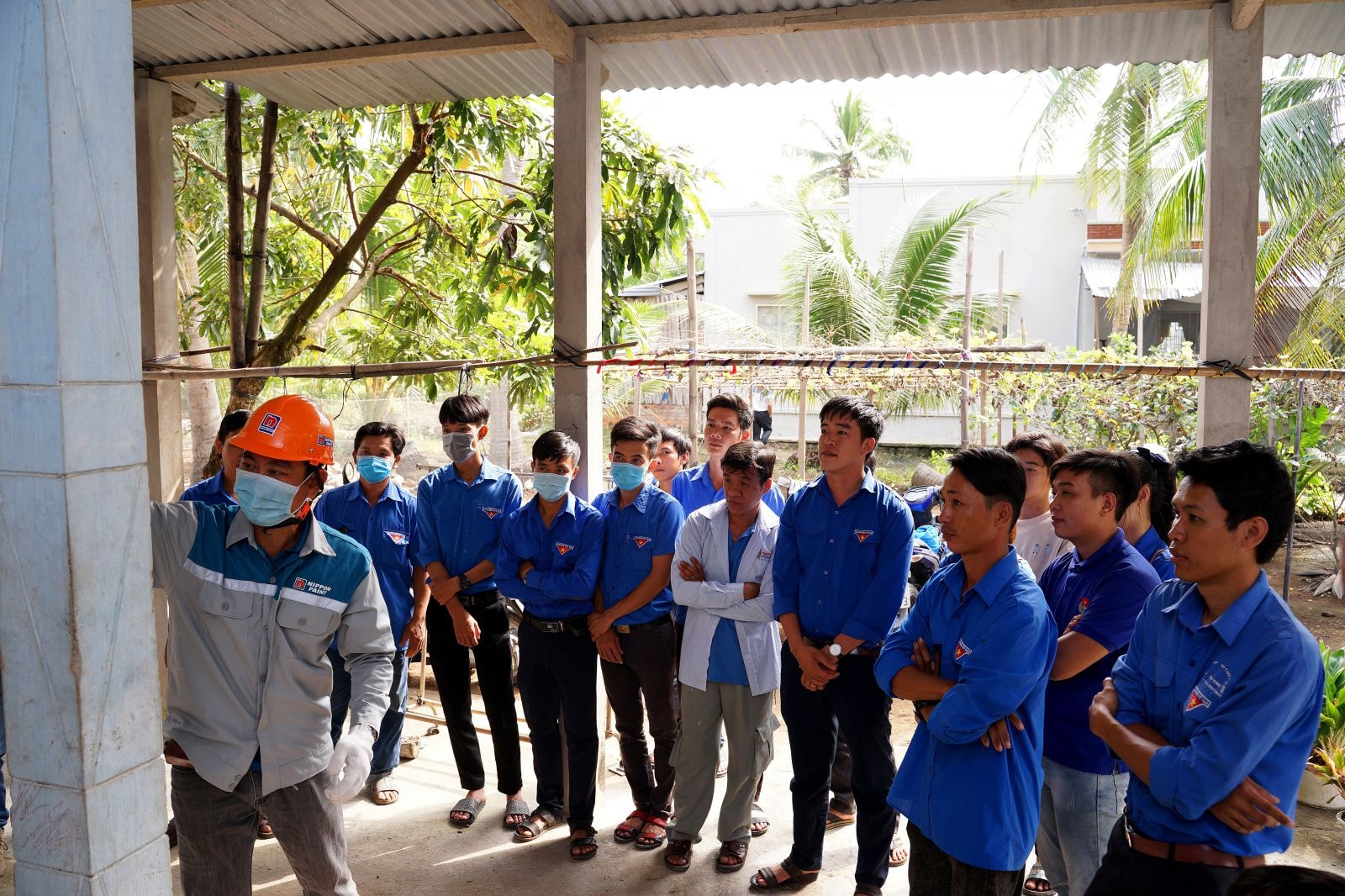 Chương trình đào tạo và huấn luyện kỹ thuật sơn cho đoàn thanh niên tỉnh Tiền Giang