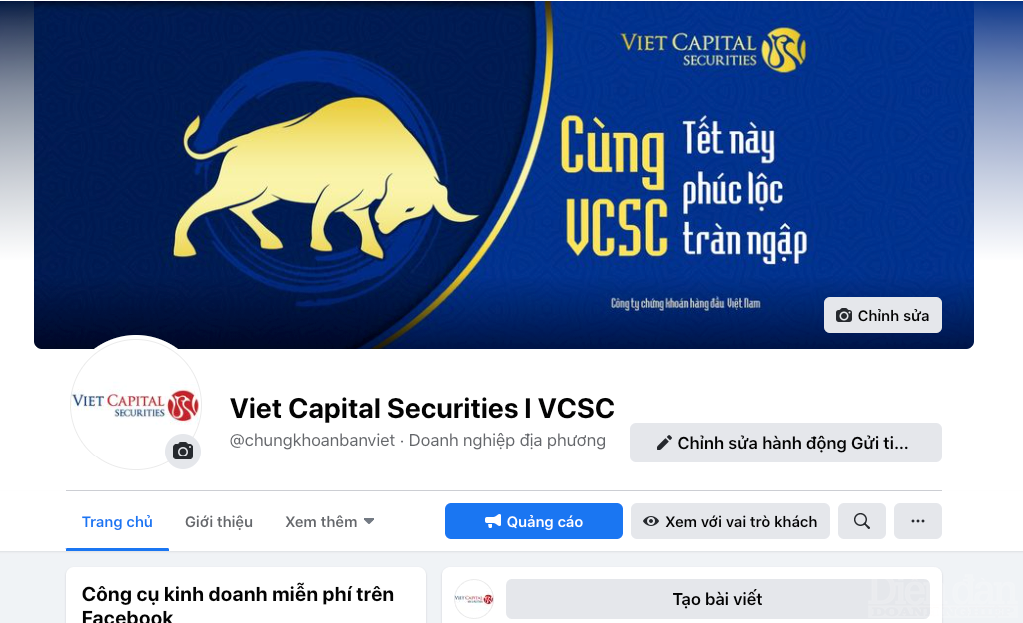 Fanpage Viet Capital Securities
