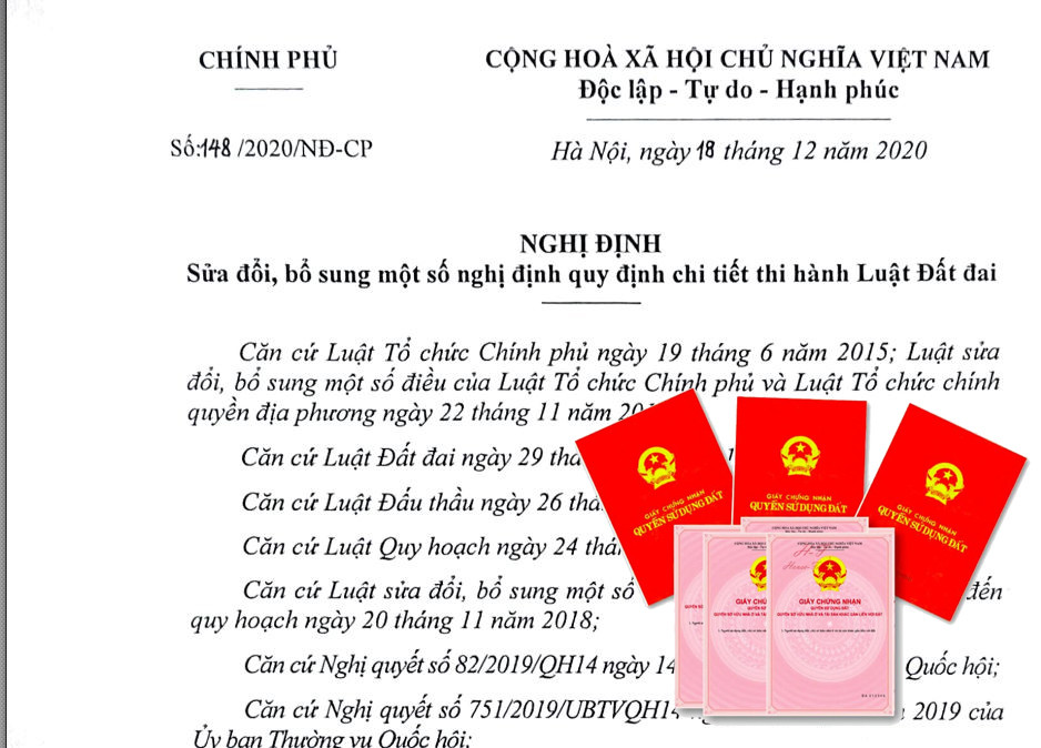 Sẽ có 05 điểm mới xung quanh các quy định liên quan đến Sổ đỏ có hiệu lực