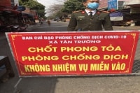 Huyện Cẩm Giàng, Hải Dương có 10 ca COVID-19: Phong tỏa toàn bộ huyện