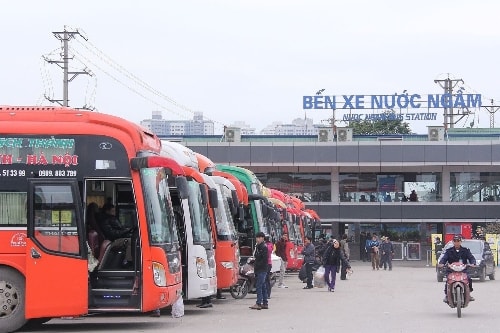 Các bến xe tại Hà Nội lưu trữ thông tin hành khách ít nhất 21 ngày.