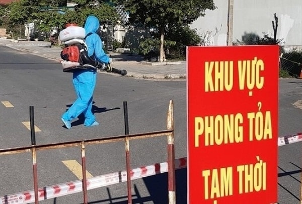 Khu vực bị phong tỏa Cẩm Giàng - Hải Dương