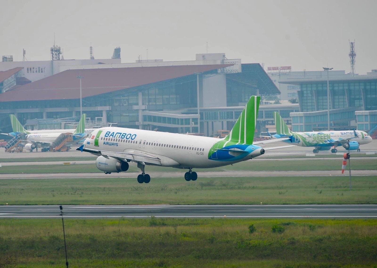 Chú thích ảnh: Trong năm 2020, Bamboo Airways vận chuyển hơn 4 triệu lượt hành khách, tăng 40% về số lượng chuyến bay và sản lượng khách so với năm 2019.