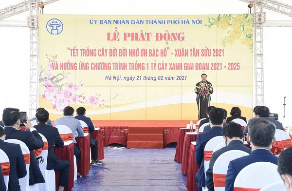 Chủ tịch UBND TP Hà Nội Chu Ngọc Anh.