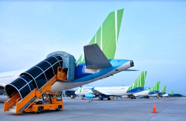 Ảnh 2: Tháng 2/2020 Bamboo Airways đã bổ sung thêm chiếc máy bay A321neo ACF đầu tiên trong năm 2021