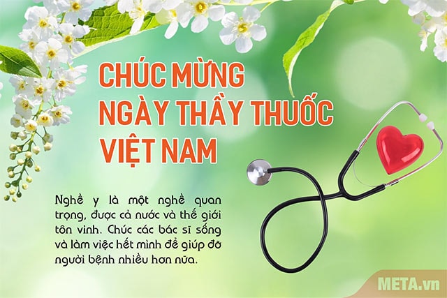 Chúc mừng ngày thầy thuốc Việt Nam