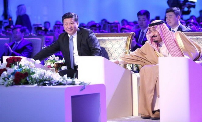 Ông Tập Cận Bình đã công du đến Trung Đông và bày tỏ ý định thân thiết với Saudi Arabia