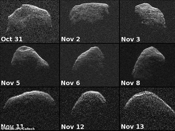 Hình ảnh tiểu hành tinh Apophis được chụp vào năm 2012 - Ảnh: NASA