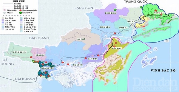 Tại các KCN, KTTp/trên địa bàn tỉnh Quảng Ninh tập trung phần lớn các dự án công nghiệp chế biến chế tạo