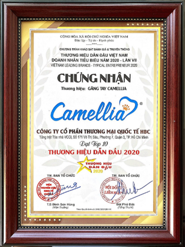 Công ty CP TMQT HBC vinh dự đạt 