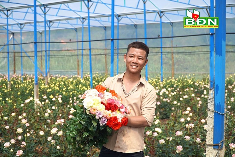 Chàng nông dân trẻ Đào Xuân Anh