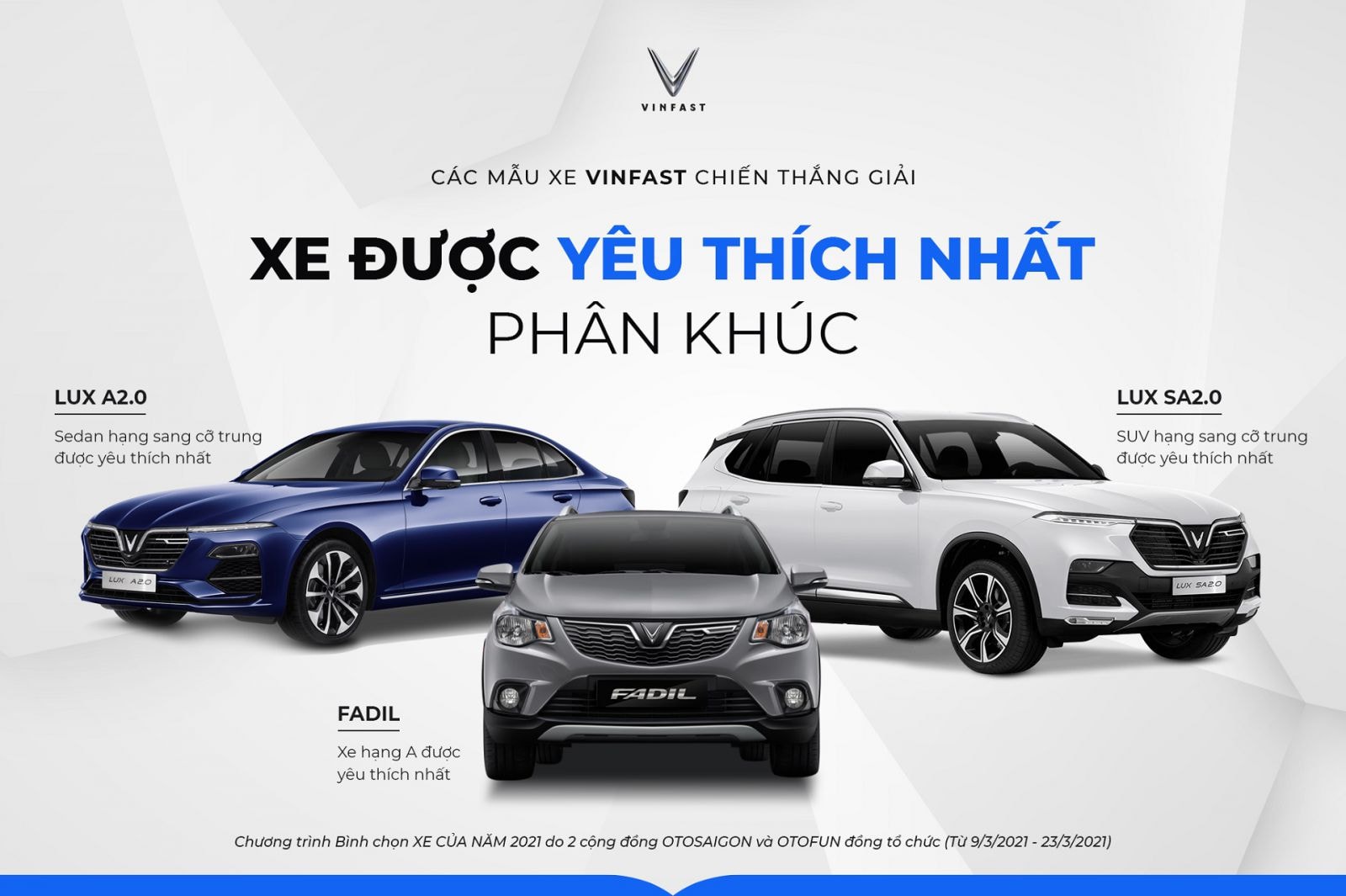 3 mẫu xe 