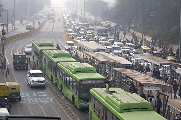 BRT tại Delhi cũng là mô hình thất bại khi không giải quyết được vấn đề giao thông của thành phố