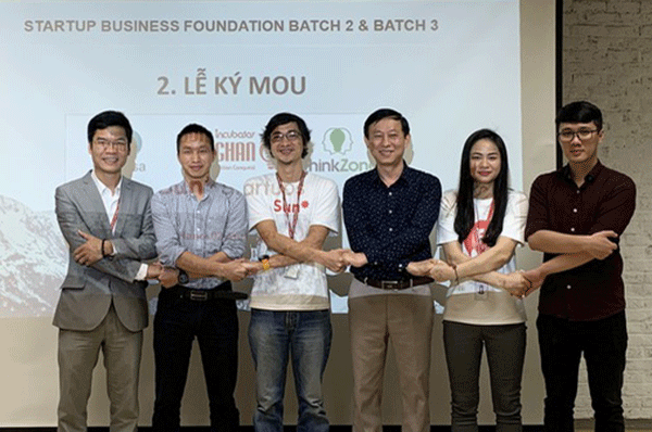 Chương trình khởi tạo startup với sự liên kết của 03 bên: Doanh nghiệp công nghệ thông tin - Các tổ chức ươm tạo chuyên nghiệp - Các nhà đầu tư giai đoạn sớm; Ảnh VTV