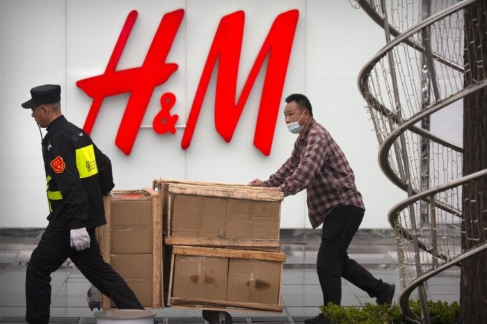 Một cửa hàng của H&M tại Bắc Kinh.