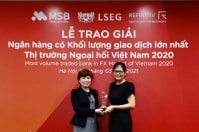 MSB -Ngân hàng có khối lượng giao dịch ngoại hối lớn nhất Việt Nam