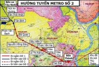 Tuyến metro số 2 TP.HCM đội vốn lên hơn 2 tỉ USD