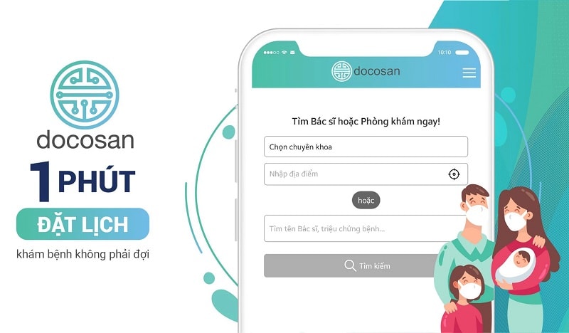 Sau một năm thành lập, đã có khoảng 50.000 bệnh nhân sử dụng nền tảng này để đặt lịch khám. Ảnh: docosan