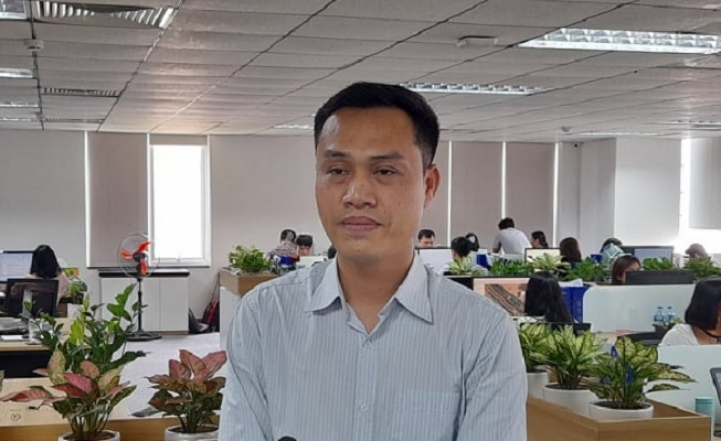 ông Hoàng Thế Anh, giám đốc kinh doanh công ty phần cổ phần công nghệ Mobi work Việt Nam. Ảnh: NV