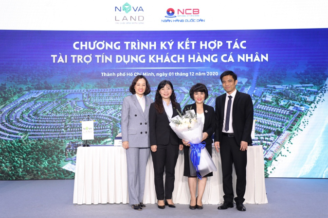 NCB ký kết hợp tác tài trợ tín dụng khách hàng cá nhân với Novaland