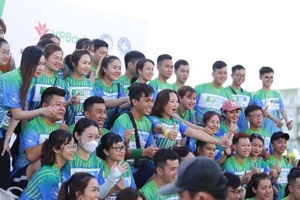 Các runners hào hứng tham gia 