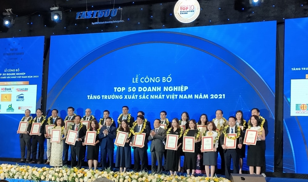 10 doanh nghiệp tăng trưởng