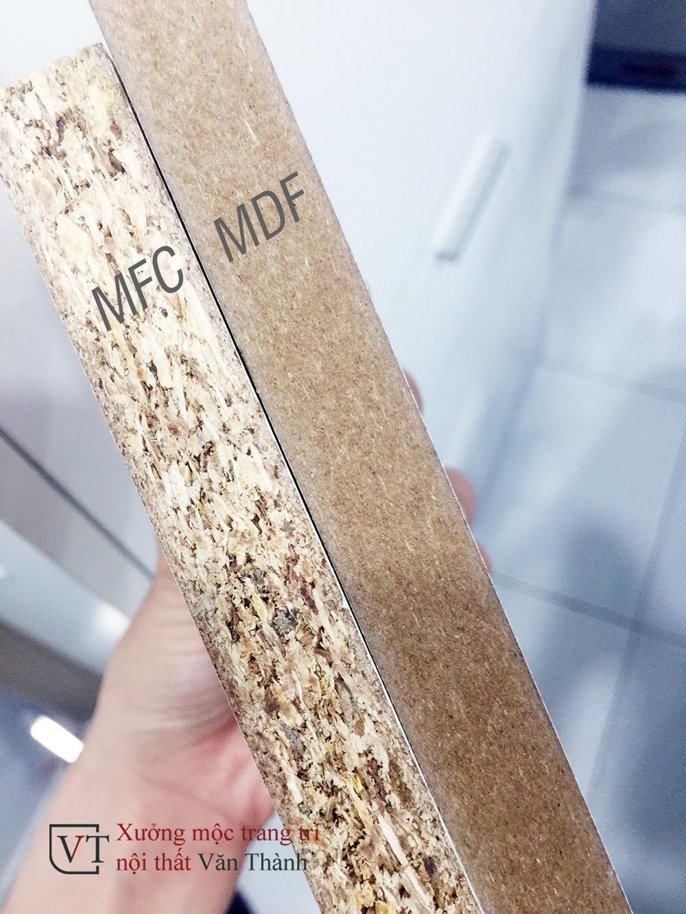 Tủ giày thông minh Văn Thành sử dụng gỗ MDF 17mm
