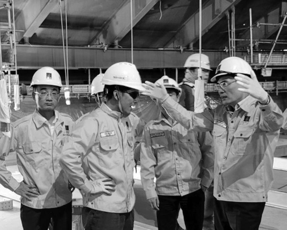  Lãnh đạo PV GAS thường xuyên kiểm tra công tác an toàn - tiến độ Dự án