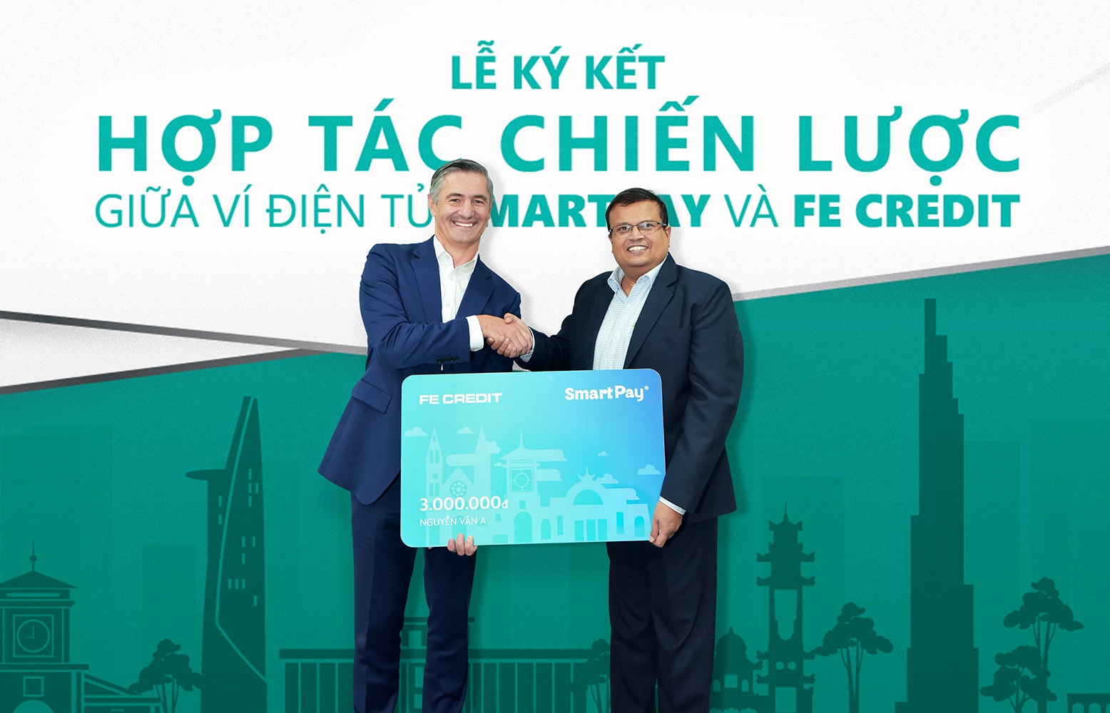 SmartPay hợp tác chiến lược cùng Đối tác FE Credit.