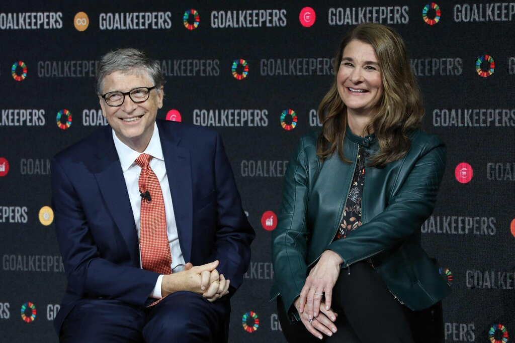 Ông Bill và bà Melinda Gates