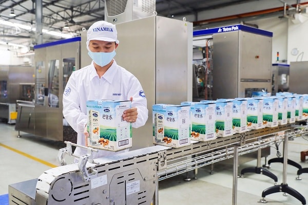 Các nhà máy của Vinamilk đáp ứng được các tiêu chuẩn xuất khẩu.