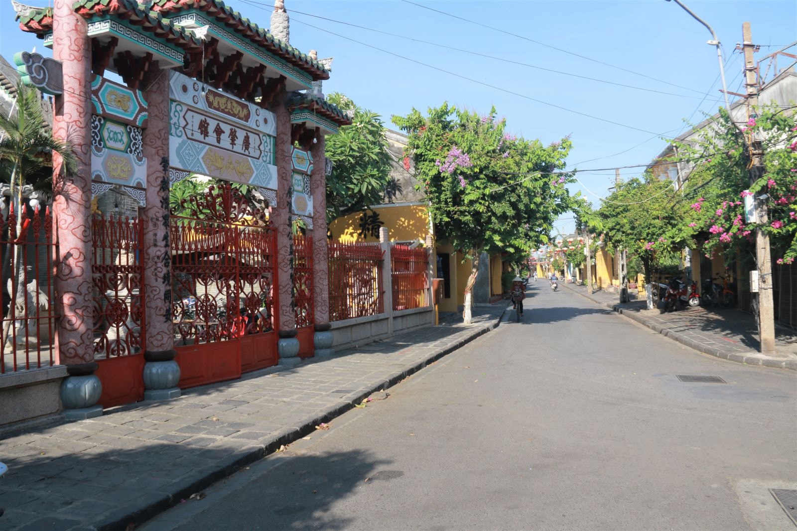 Các điểm di tính tại Hội An tạm đóng cửa vì không có người tham quan.