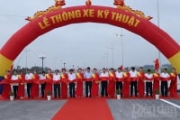 Thanh Hóa: Thông xe kỹ thuật tuyến đường 1.479 tỷ đồng nối Sầm Sơn với Khu kinh tế Nghi Sơn