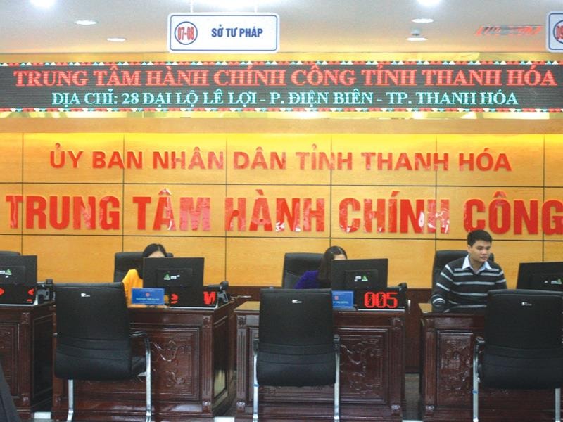 rung tâm Hành chính công là một mô hình mang tính “đột phá” về cải cách hành chính của tỉnh Thanh Hóa.