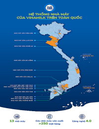 Hệ thống “khủng” 13 nhà máy là nội lực giúp Vinamilk luôn dẫn đầu thị trường nhiều năm liền