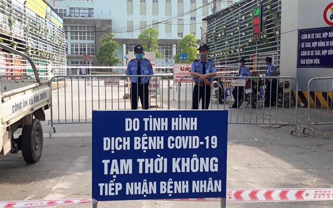 Bệnh viện K cơ sở Tân Triều tạm thời không tiếp nhận bệnh nhân sau khi ghi nhận nhiều ca mắc COVID-19 tại đây.