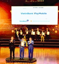 VietinBank iPay Mobile nhận giải thưởng uy tín