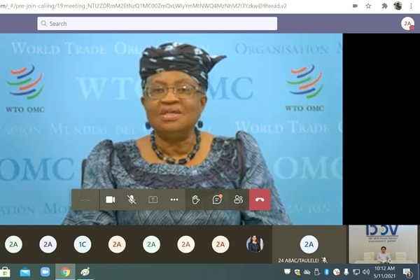 Bà Ngozi Okonjo-Iweala, Tổng Giám đốc WTO