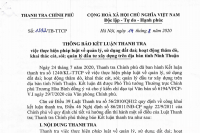 Kiến nghị kiểm điểm trách nhiệm Chủ tịch, các Phó Chủ tịch UBND tỉnh Ninh Thuận