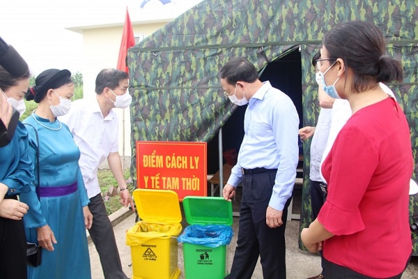 Công tác phòng chống dịch trong ngày diễn ra bầu cử được Quảng Ninh đặc biệt quan tâm và chuẩn bị kỹ mọi phương án