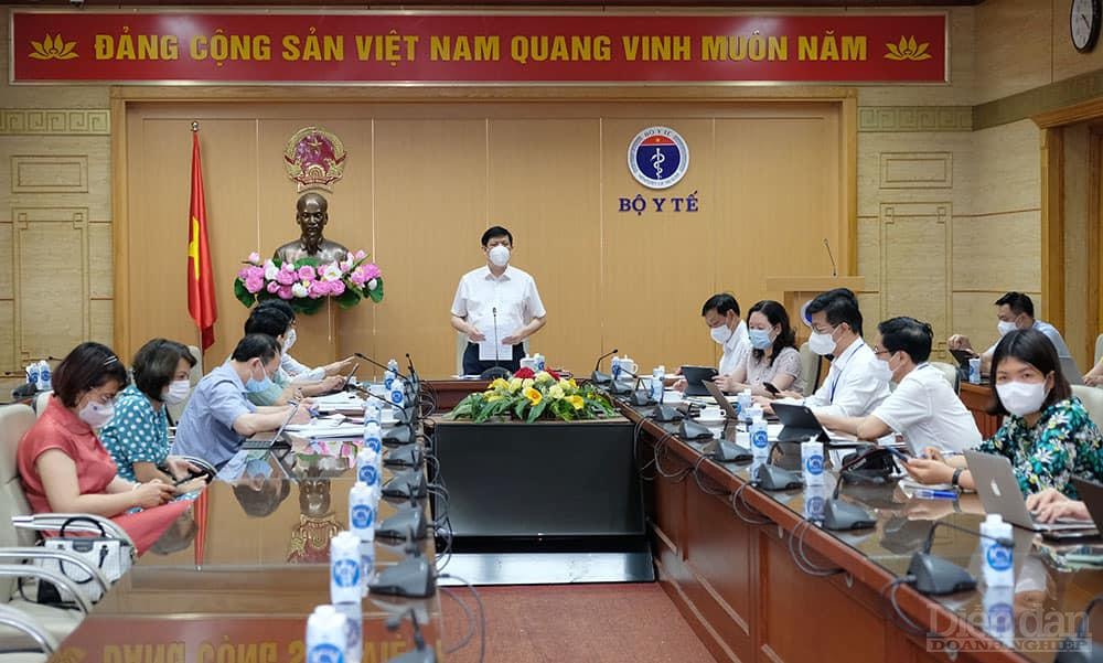 Quanh cảnh cuộc họp.