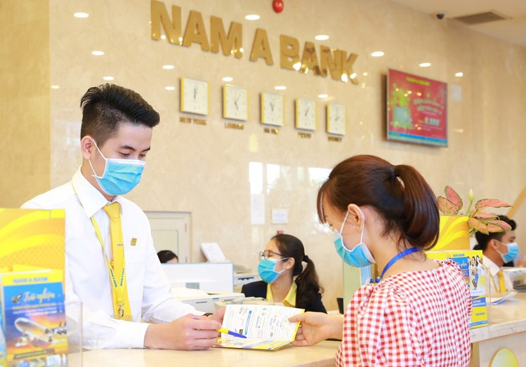  Nam A Bank ghi nhận chi phí trích lập dự phòng rủi ro quý 1/2021 hạch toán bằng 0. Ảnh: Thanh Niên